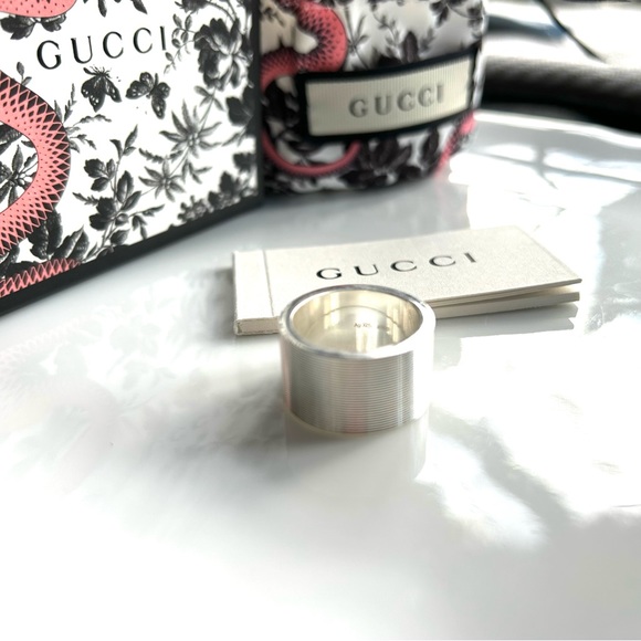 BRAND NEW authentic Gucci wide ring - Picture 5 of 5
